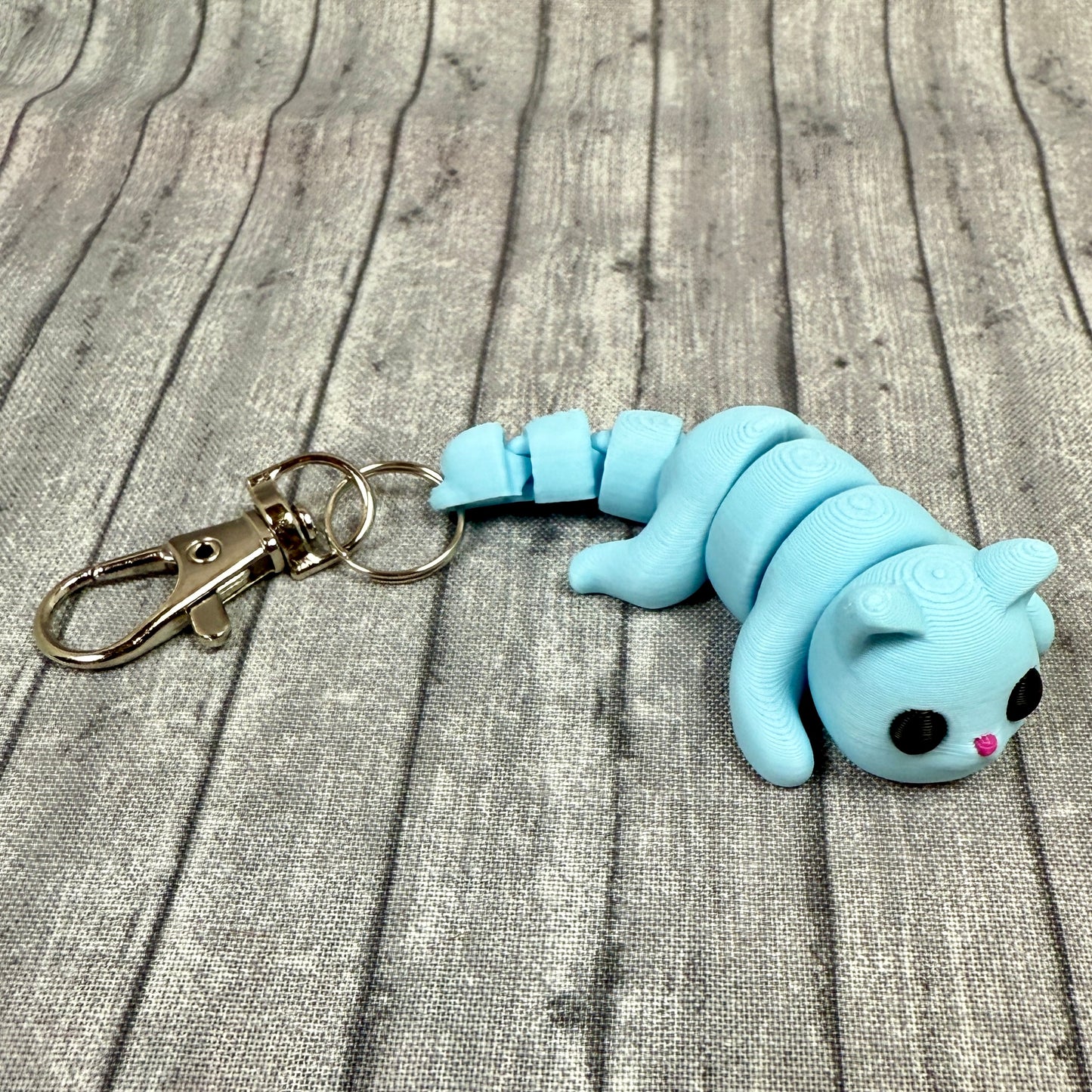 Cleo Cat Keychain