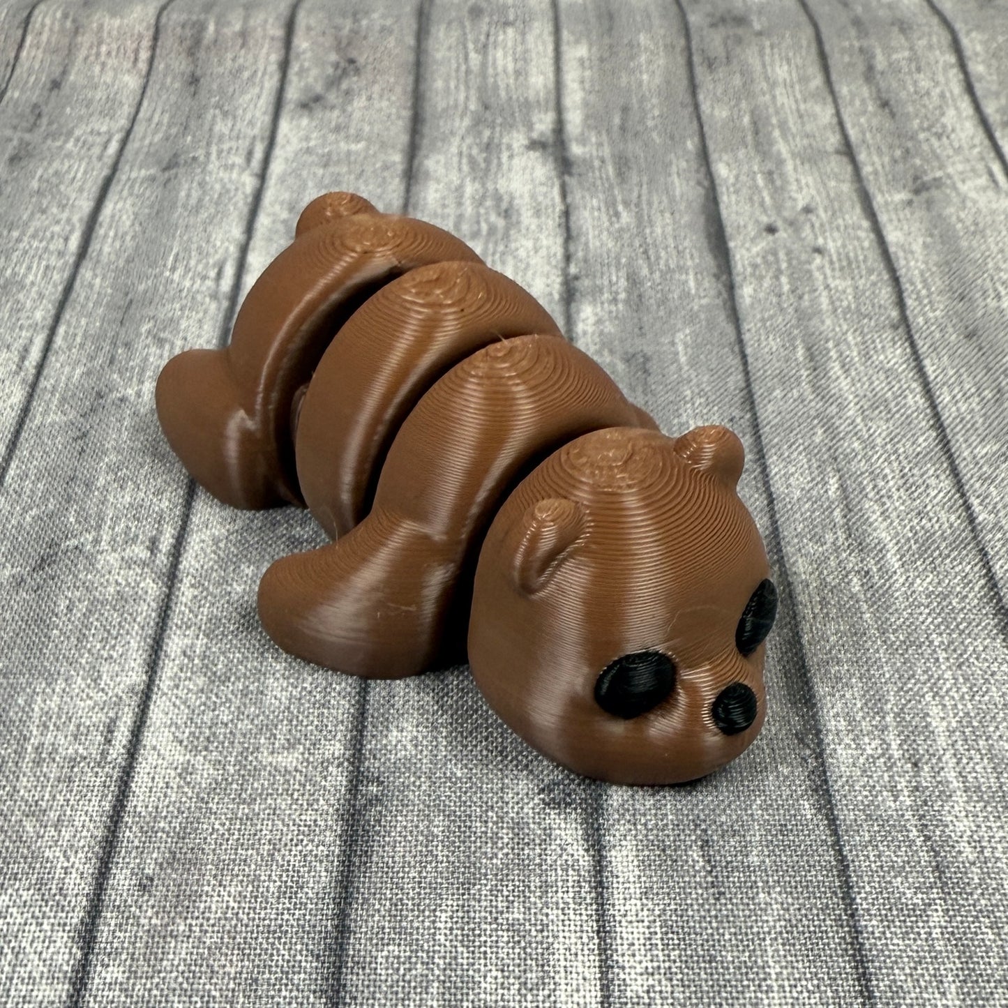 Bella Bear Fidget Critter Brown