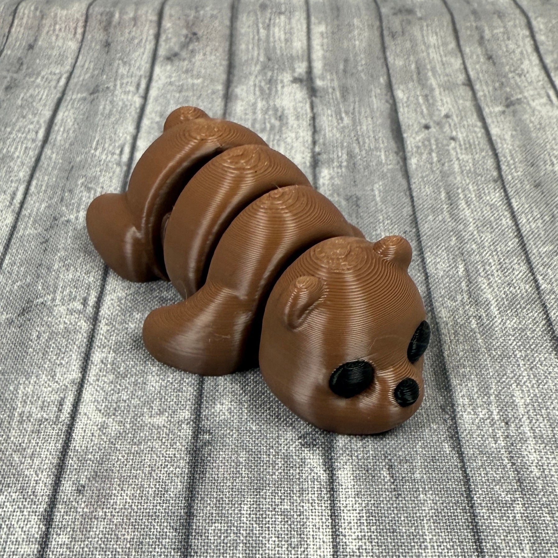 Bella Bear Fidget Critter Brown
