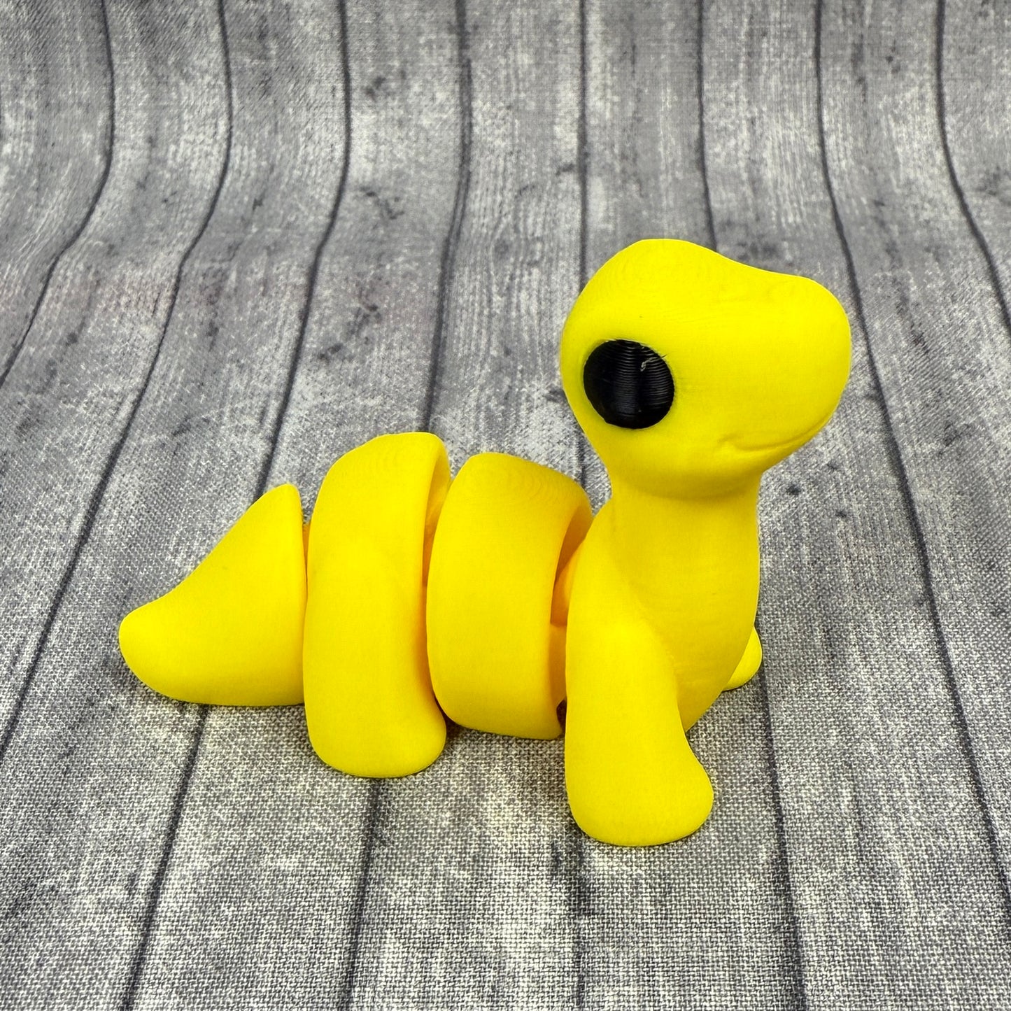 Bella brontosaurus Yellow Fidget Toy 