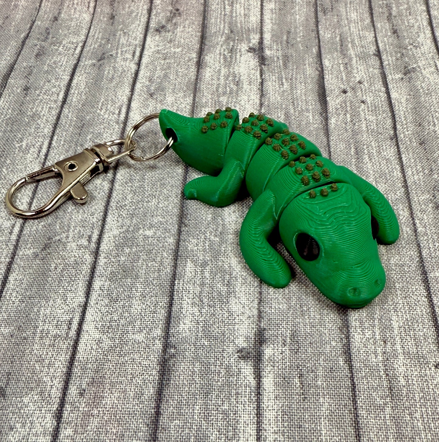 Chris Green Crocodile Keychain