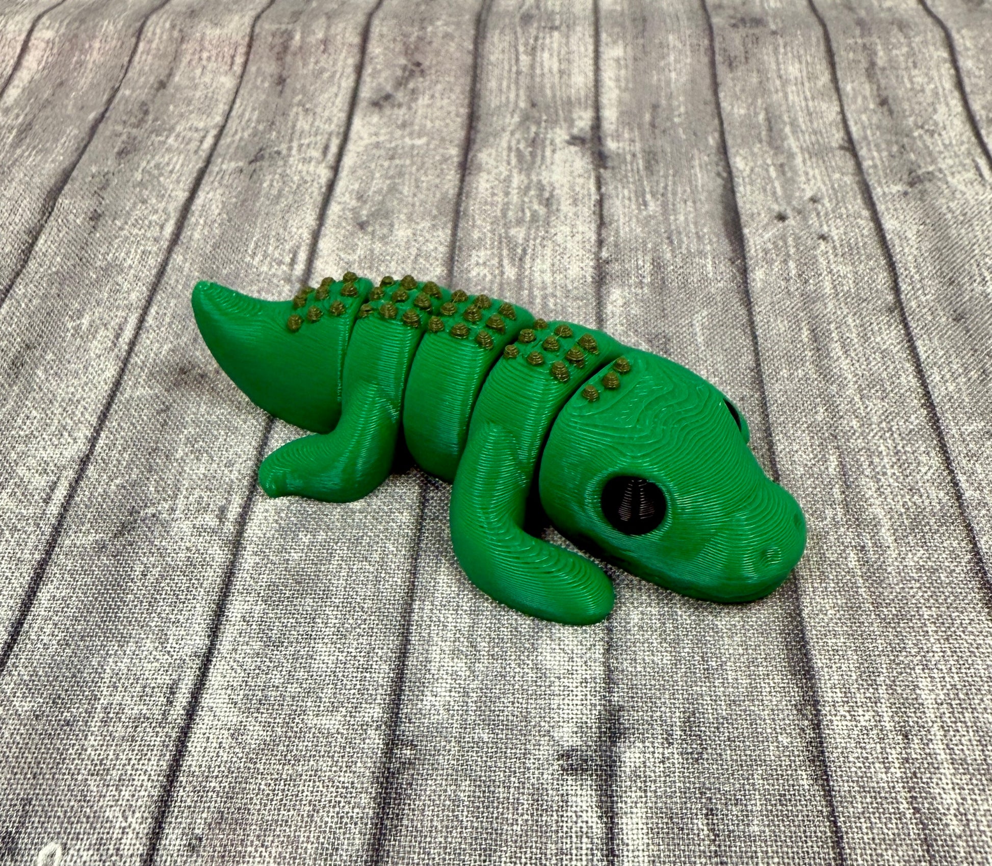 Chris Green Crocodile Plastic
