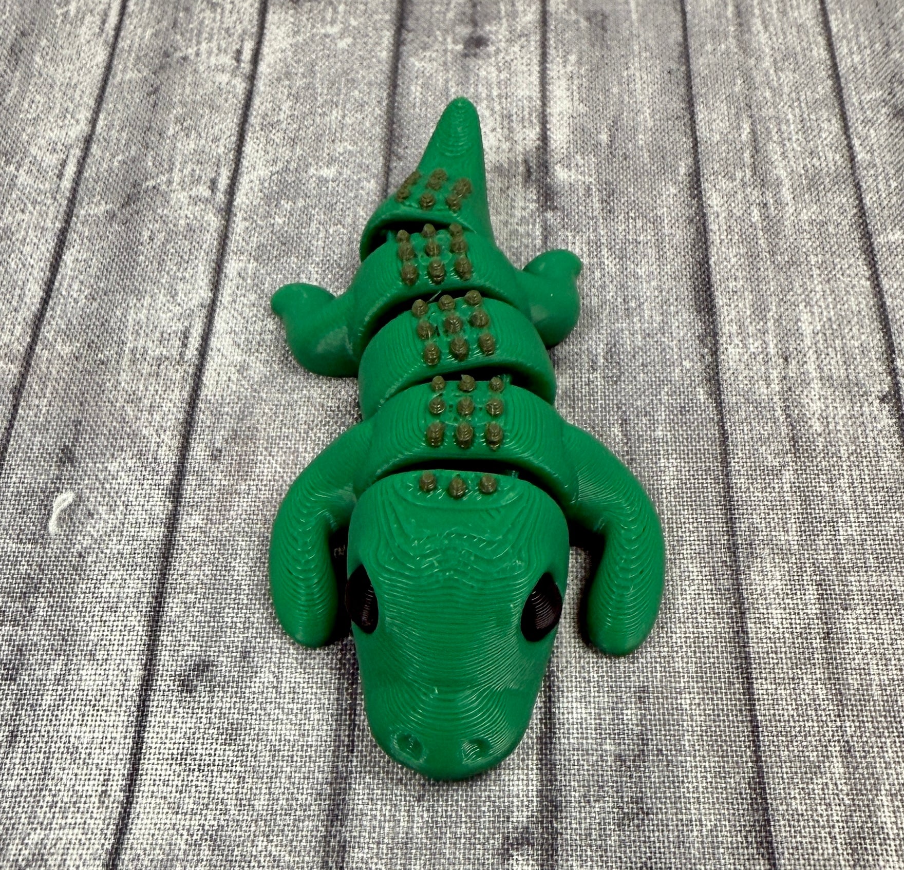 Chris Green Plastic Crocodile Front