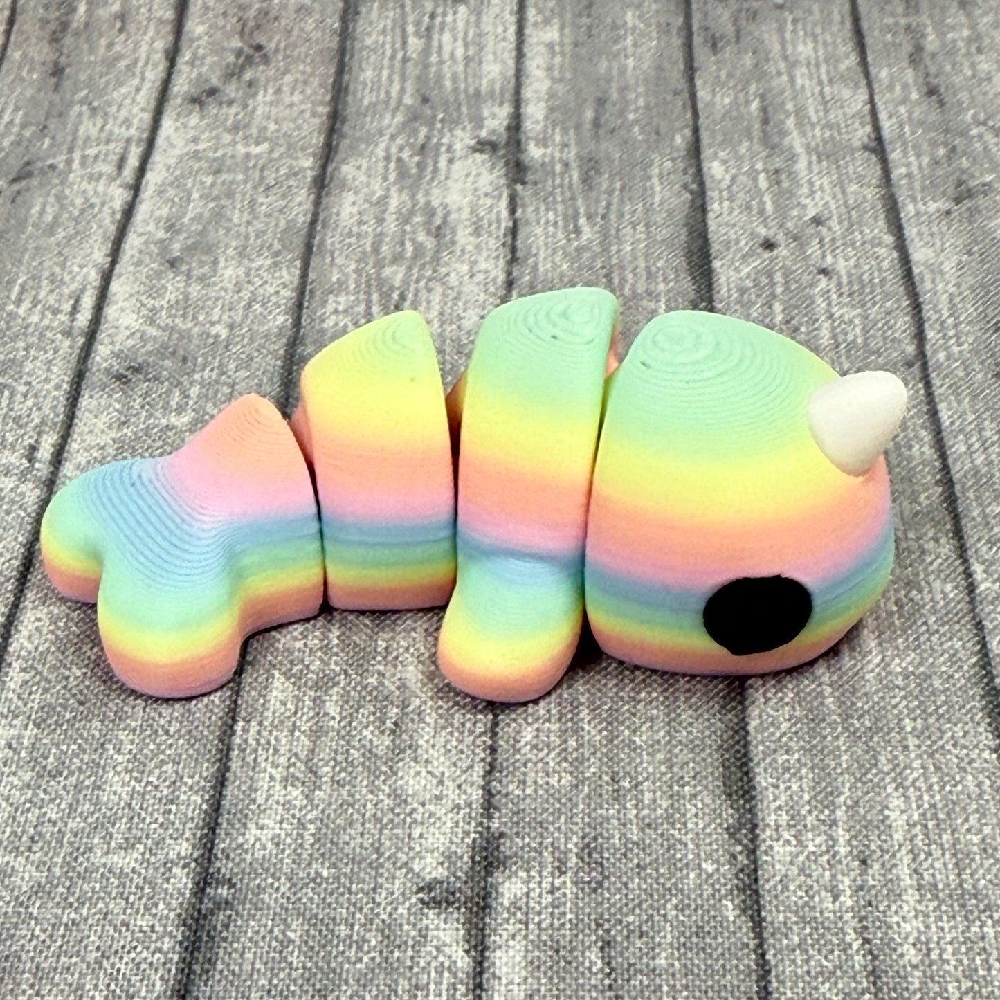 Nelly Narwal Fidget Toy Multicolored Pastel