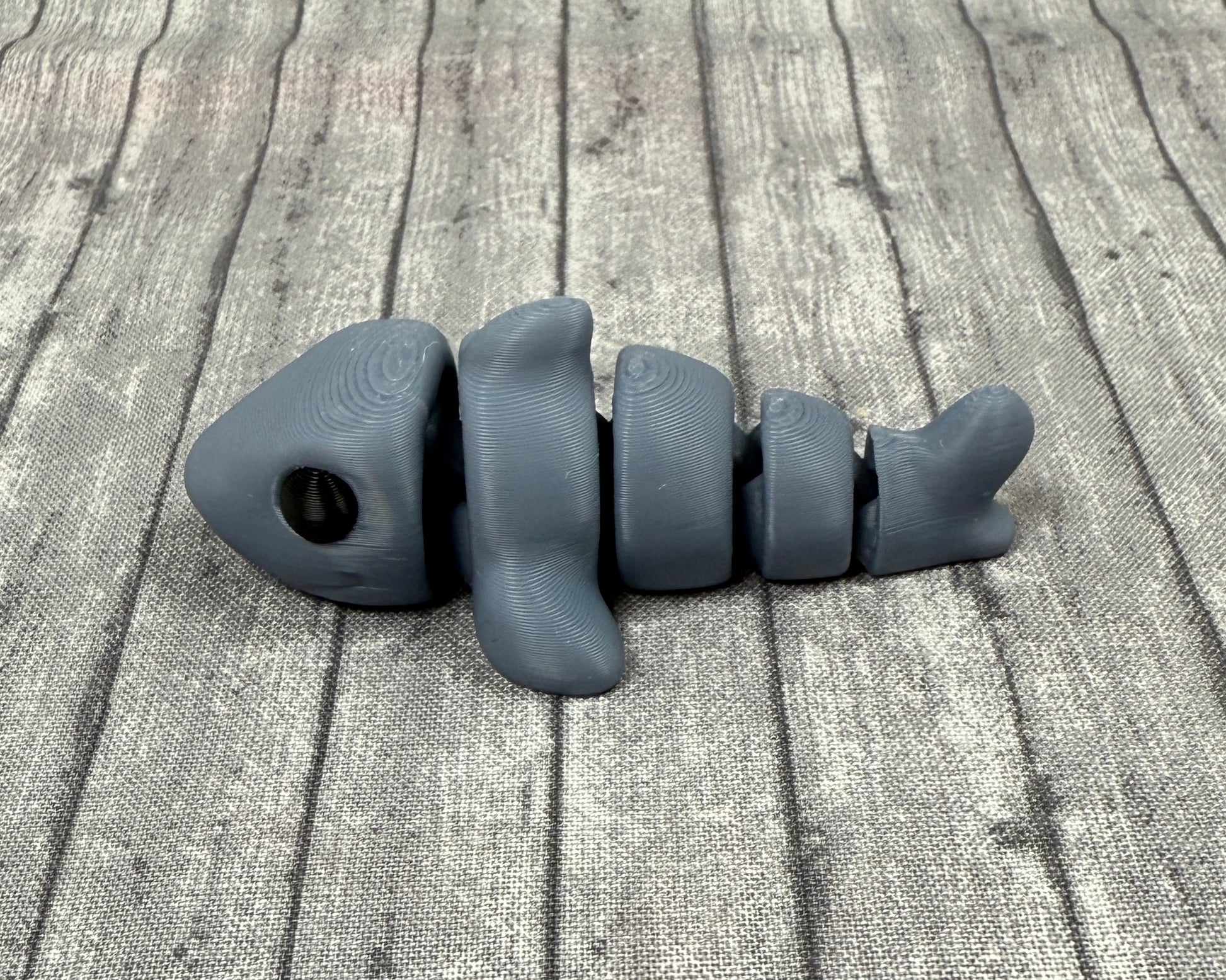 Sean Shark Blue Gray Side Three